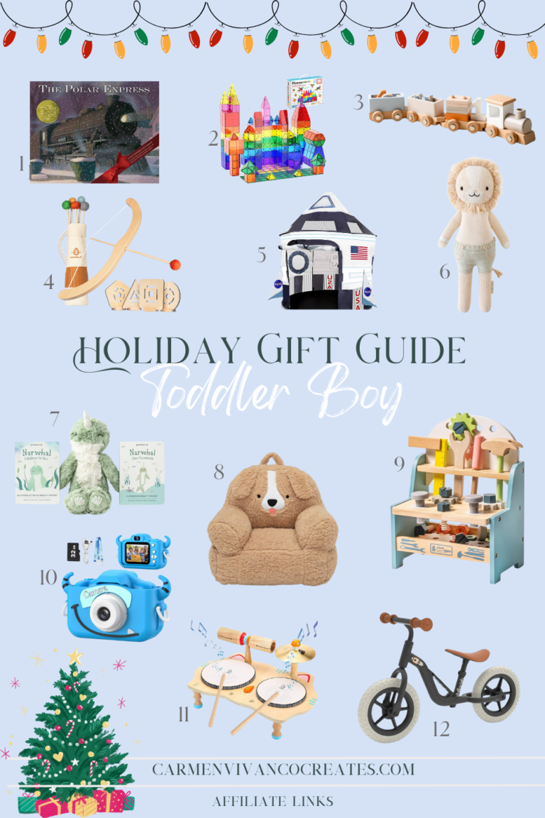 Holiday Gift Guide- Toddler Boy