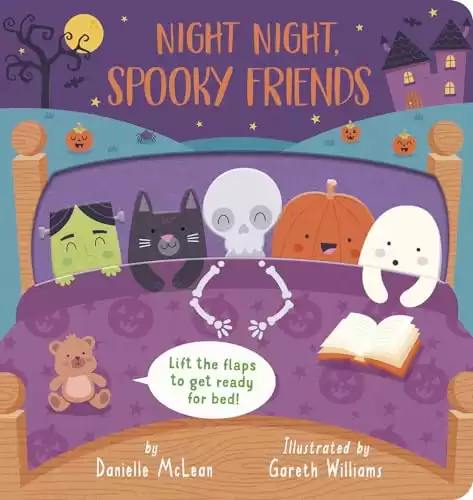 Night Night, Spooky Friends: A Halloween Lift-the-Flap Book