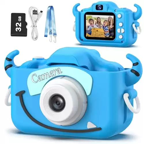 Goopow Kids Camera Toys for 3-8 Year Old Boys